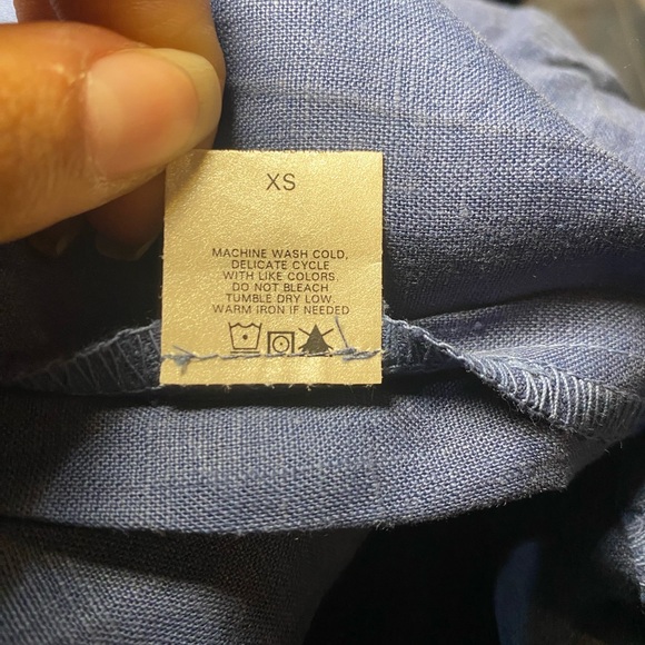 NWT Krisa (a REVOLVE‎ brand) Strapless Linen Dress Summer Vacation Resortwear - Picture 5 of 8